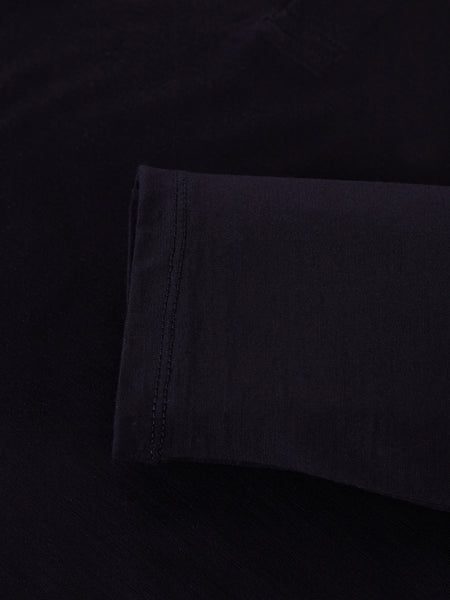 WOOL HENLEY TEE LS