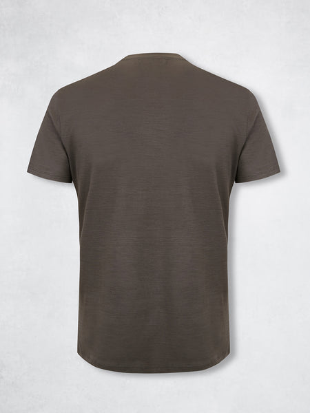 WOOL TEE KHAKI