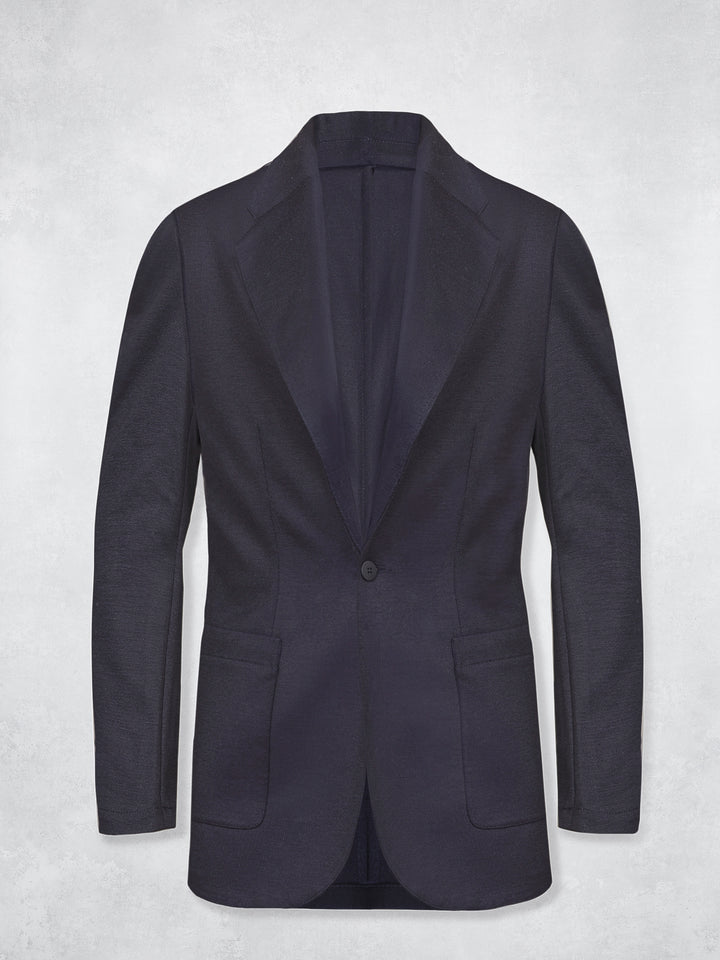 WOOL JERSEY BLAZER