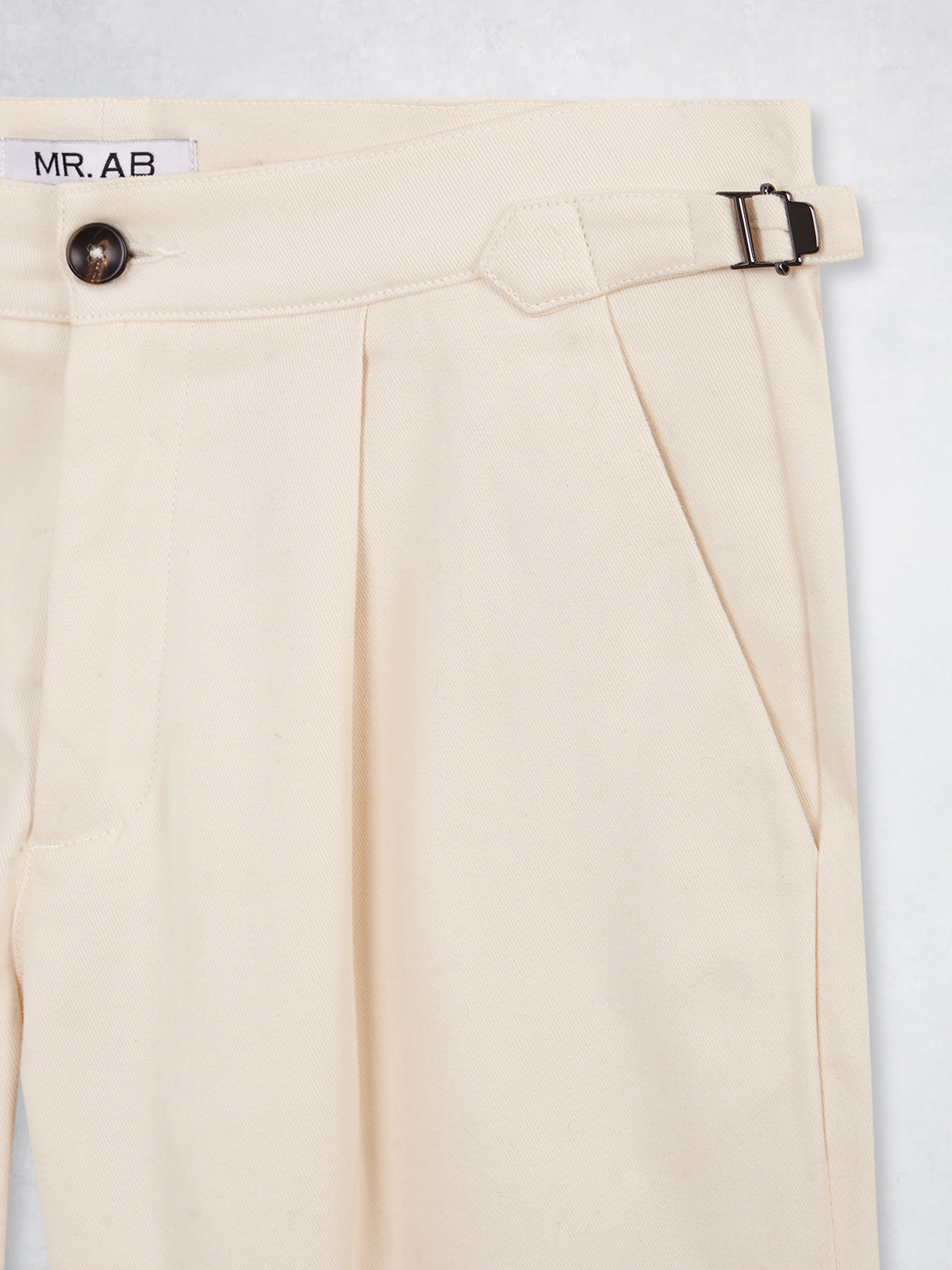 PLEATED CHINO PANT CRU