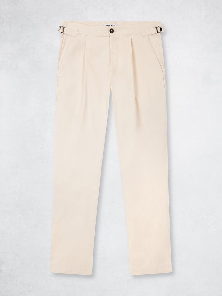 PLEATED CHINO PANT CRU