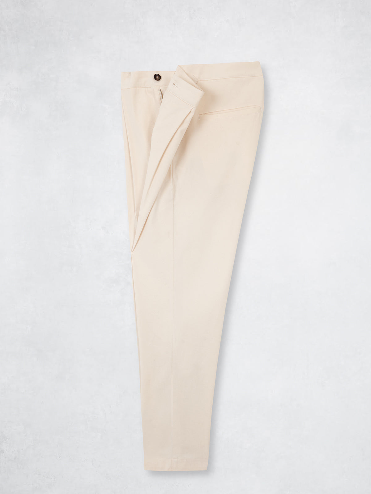 PLEATED CHINO PANT CRU