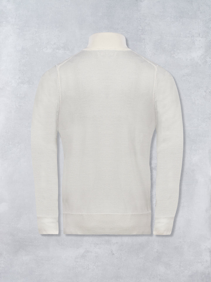 ZIPPER CASHMERE CRU