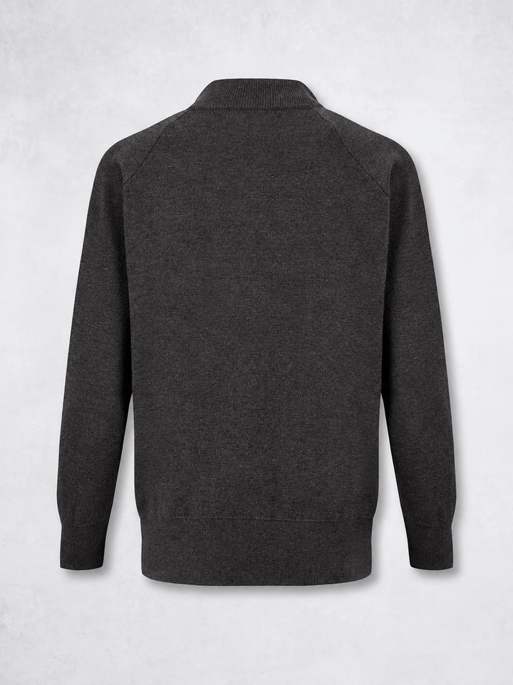 ZIPPER POCKET JACKET GREY