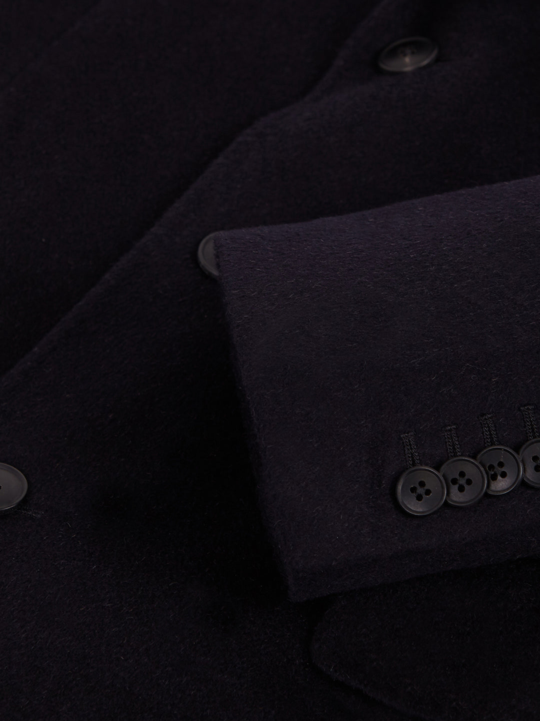 CASHMERE DB COAT NAVY