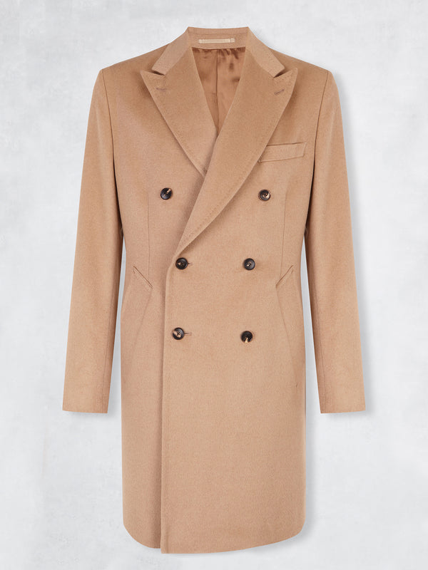 CASHMERE DB COAT BEIGE