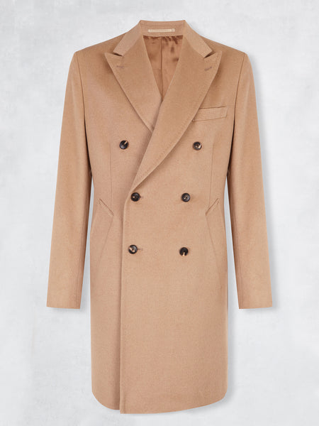 CASHMERE DB COAT BEIGE