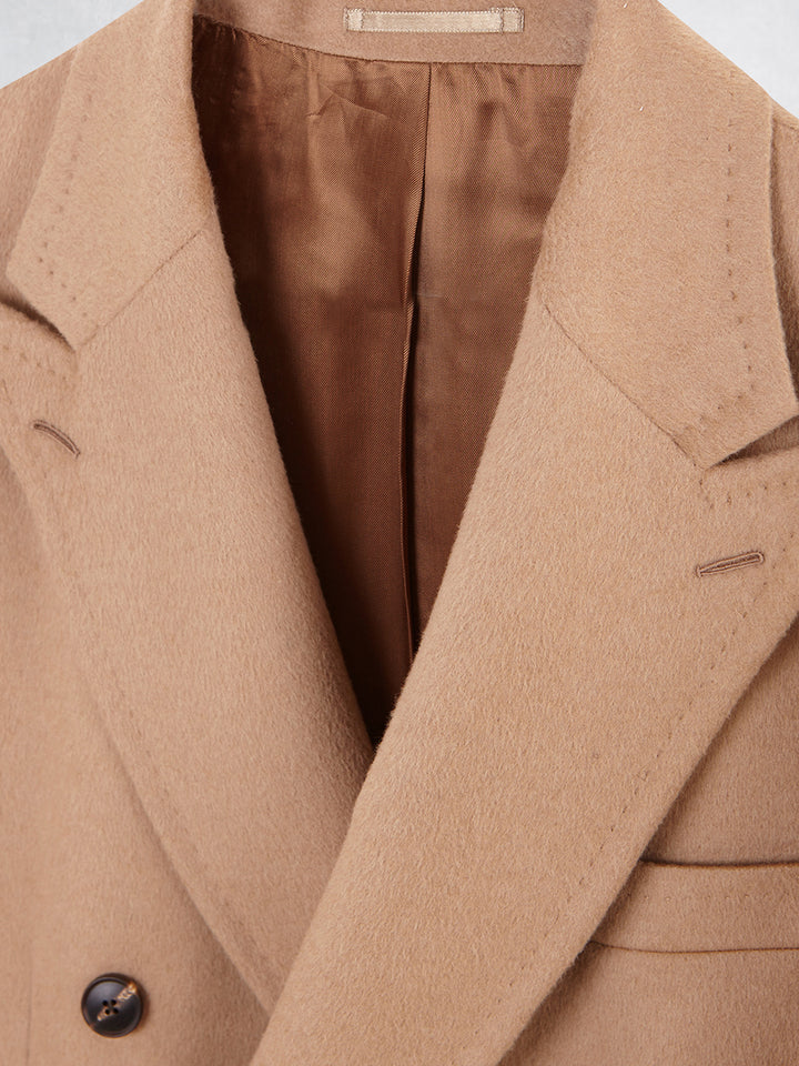 CASHMERE DB COAT BEIGE