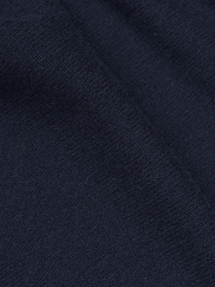 CASHMERE SWEATER NAVY