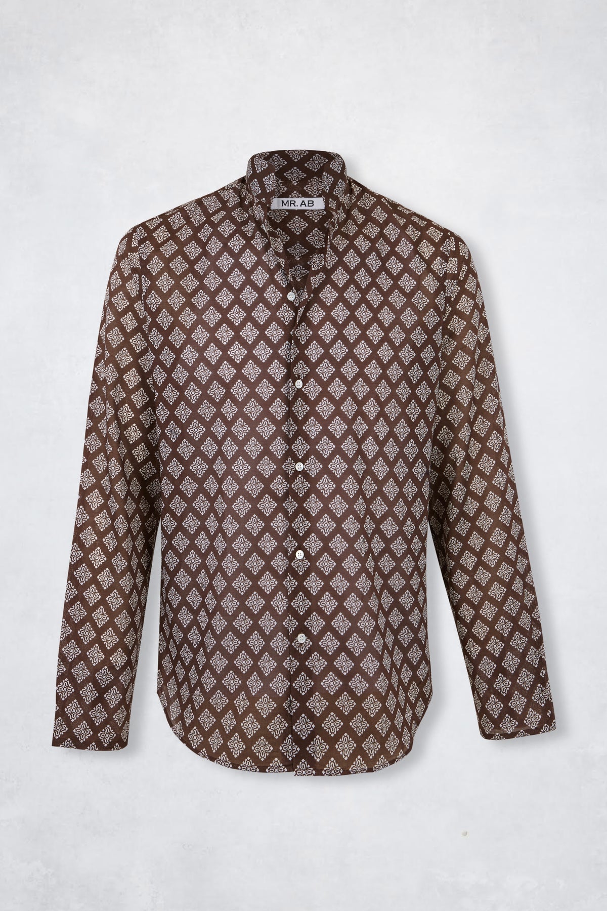 ULTRALIGHT MAO SHIRT BROWN