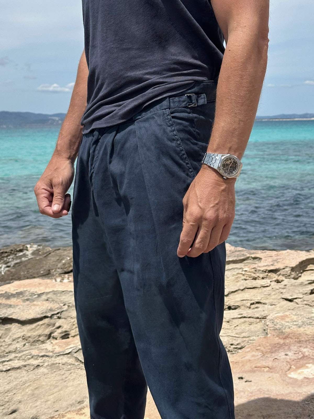 FORMENTERA PANTS NAVY