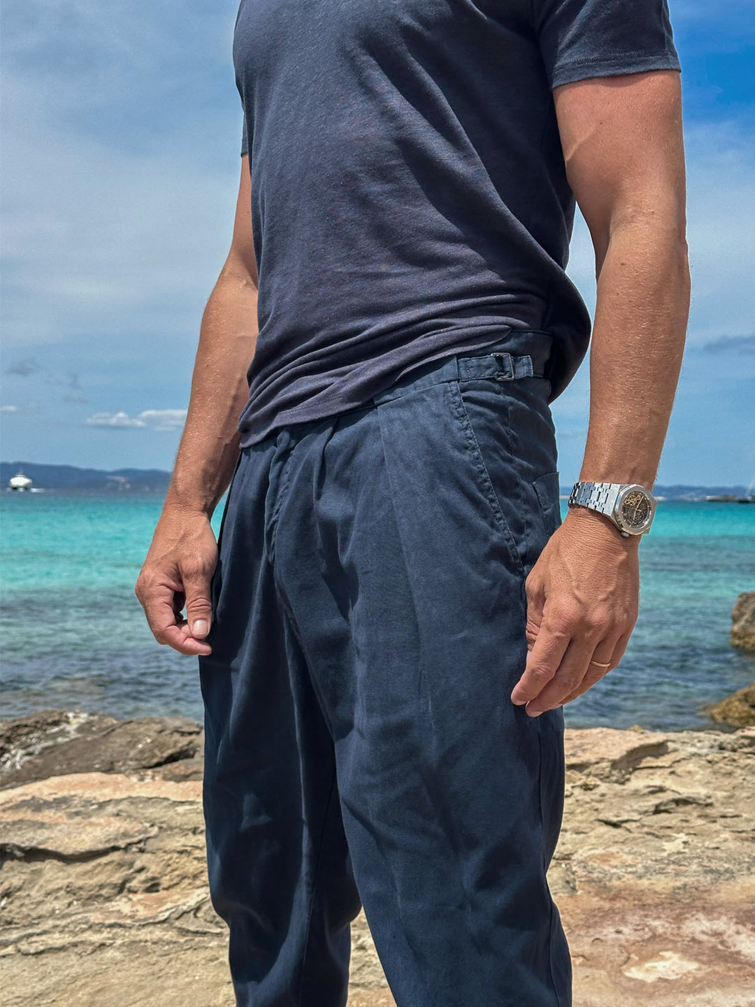 FORMENTERA PANTS NAVY