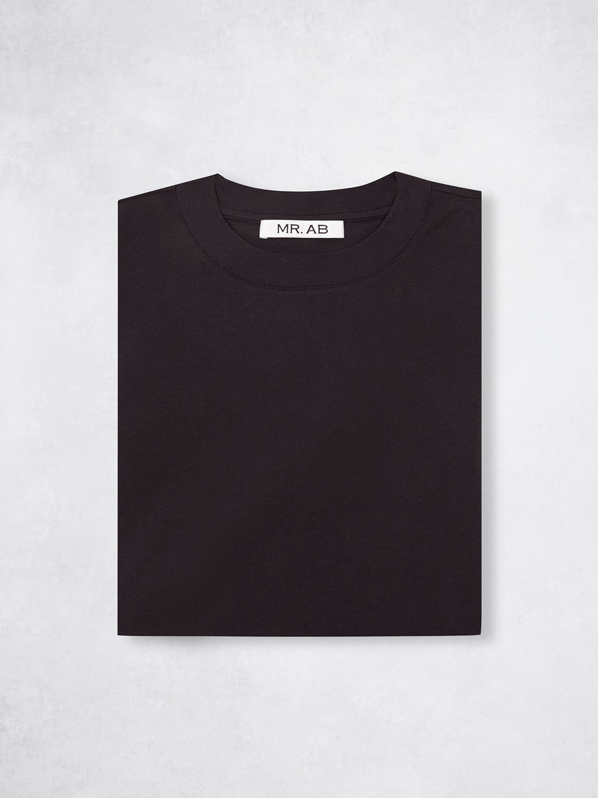 HIGH NECK TEE NAVY