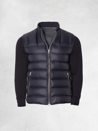 NEW HYBRID JACKET NAVY