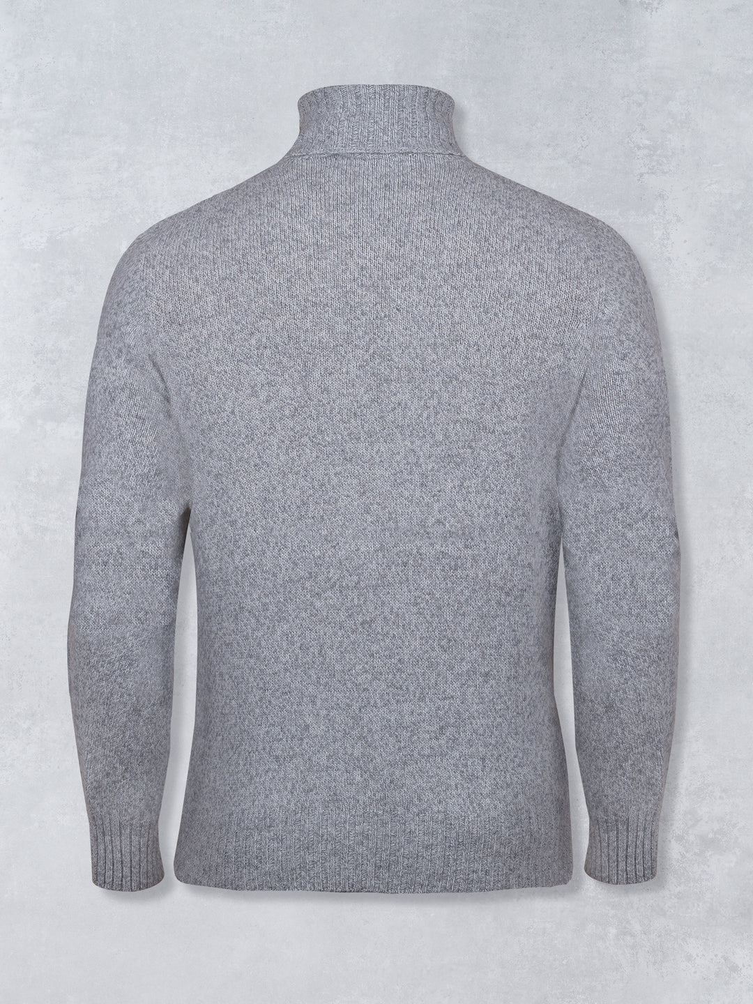 CASHMERE ROLL NECK GREY