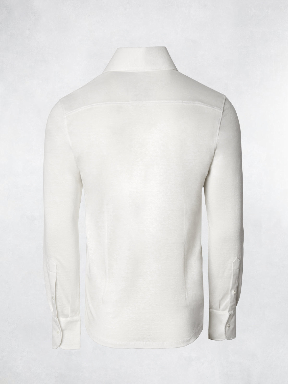 LINEN POLO WHITE
