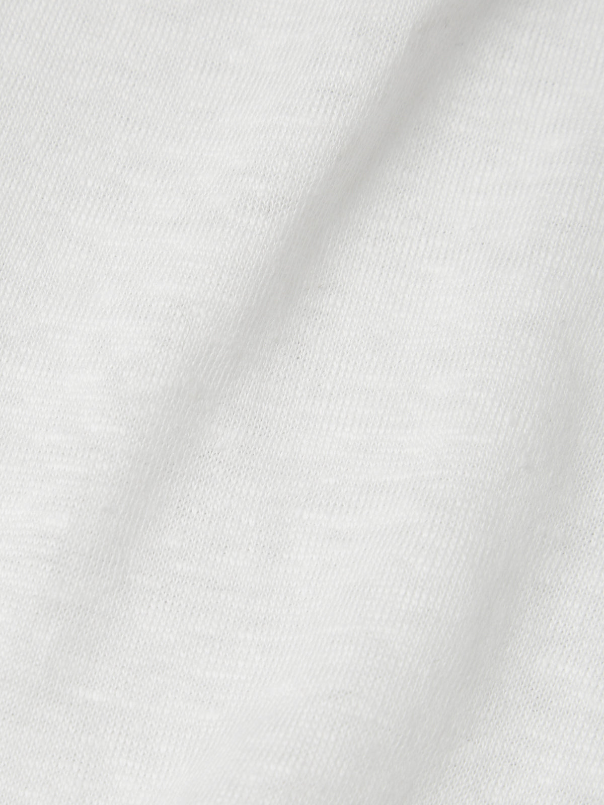 LINEN POLO WHITE