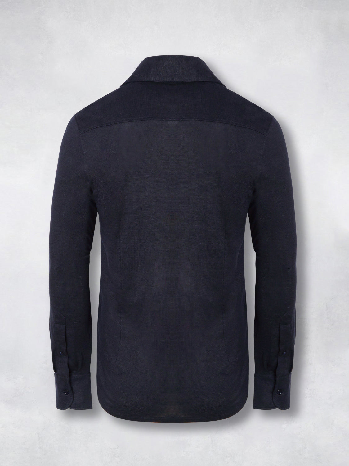 LINEN POLO NAVY